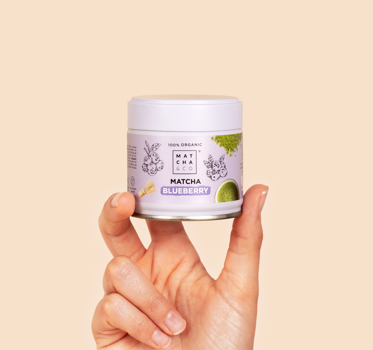Té Matcha Arándanos ecológico Matcha & CO 50 g