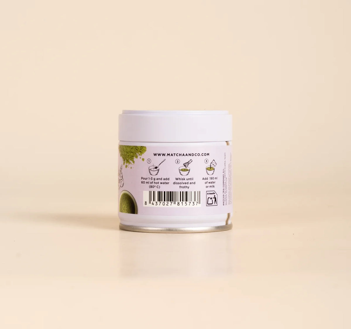 Té Matcha Arándanos ecológico Matcha & CO 50 g