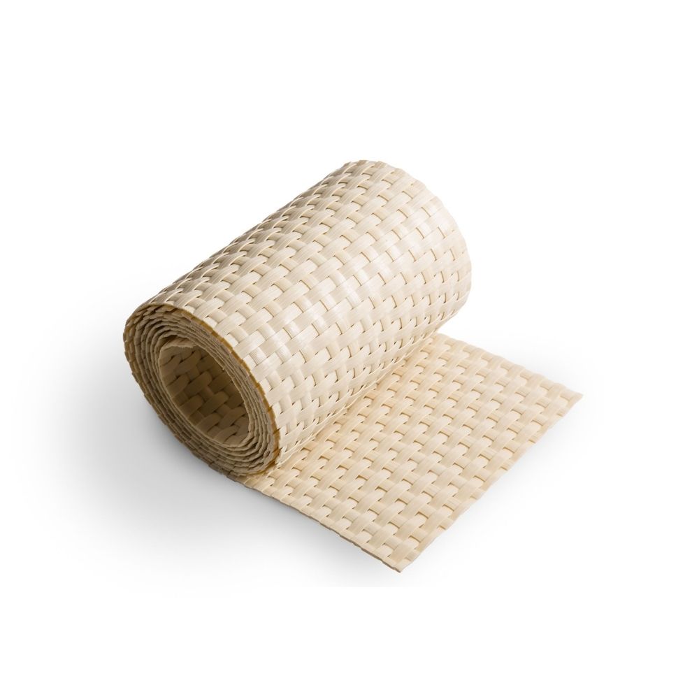 Rollo De Ratán Trenzado (beige) 19x255 Cm_0