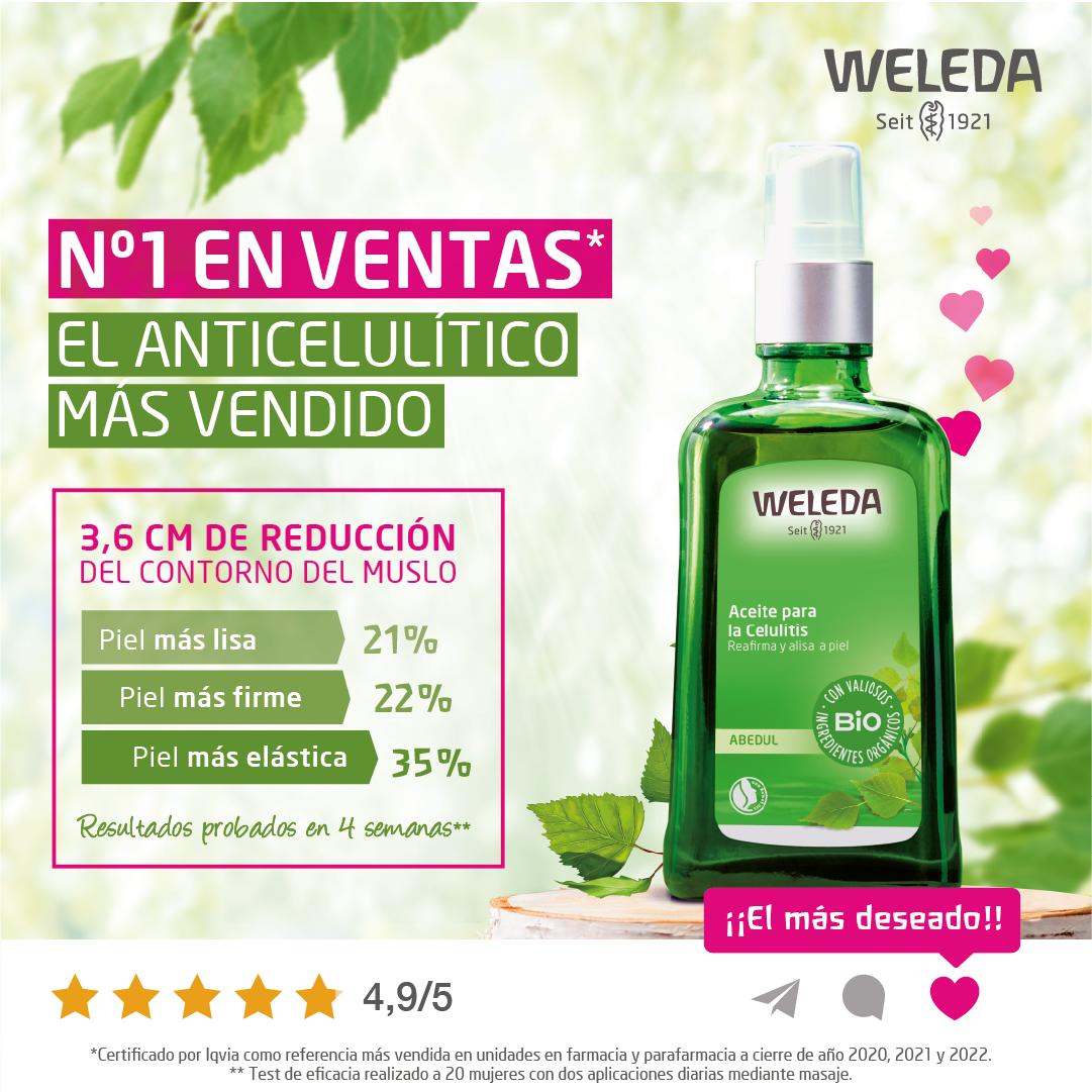 Aceite Anticelulítico de Abedul Weleda 100ml