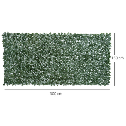 Artificial En Rollo Outsunny Pe Verde 300x150 Cm_2