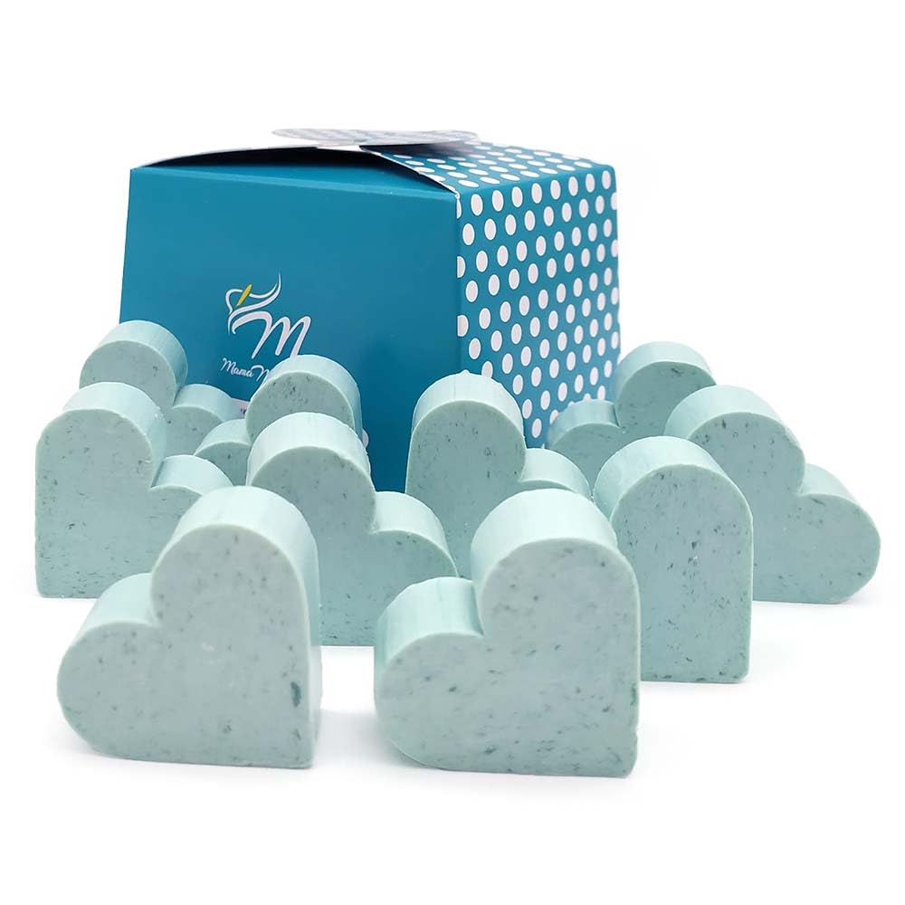 12 Jabones Aromáticos Con Forma De Corazón - Detalle Para Invitados De Eventos. Jabón Glicerina Aroma Flor De Loto_3