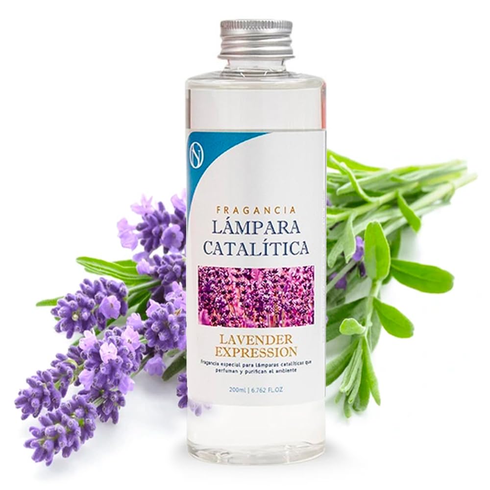 Pack Ahorro Lámpara Catalítica Orange Waves + Fragancia Lavender Expression 500ml + Limpiador 200ml + Mecha Repuesto_2