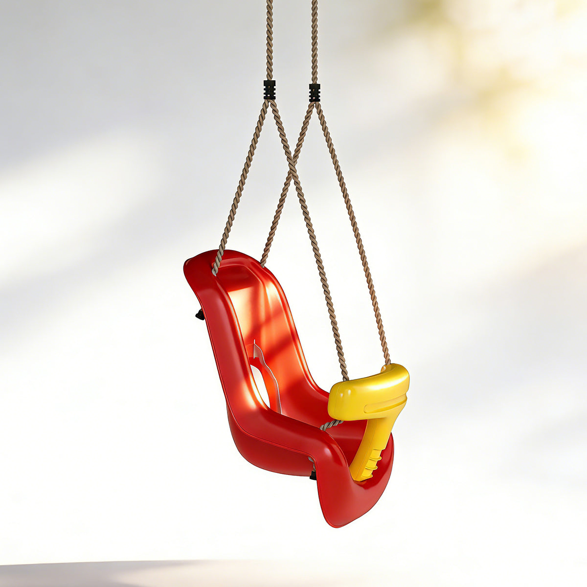 Columpio Infantil Aiyaplay Pe Rojo 28x36x180 Cm_3
