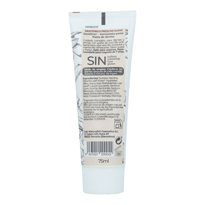 Dentífrico frescor suave Aloe Vera y Coco Bio NaturaBio 75ml