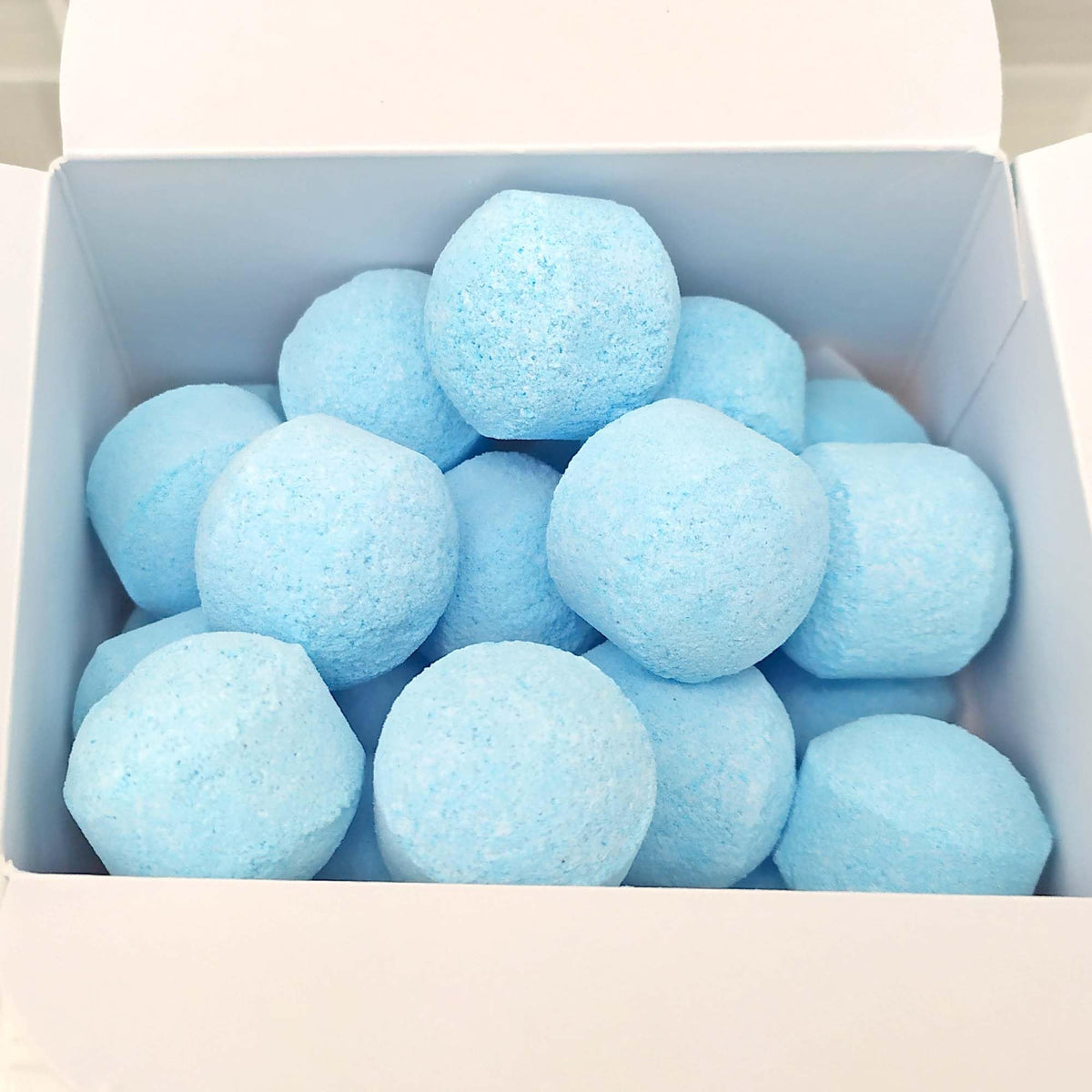 Caja 50 Mini Bombas Efervescentes Para Manicura Y Pedicura - Ablandan Durezas, Uñas Y Cutículas - Aroma Lavanda_1