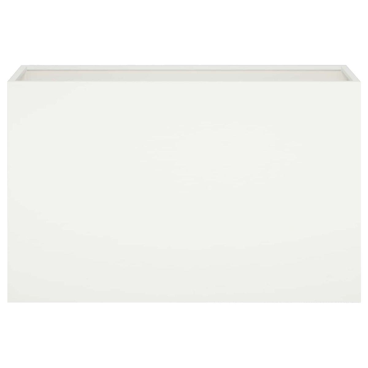 Macetero De Jardín 2 Uds. Blanco 80 X 40 X 50 Cm_3