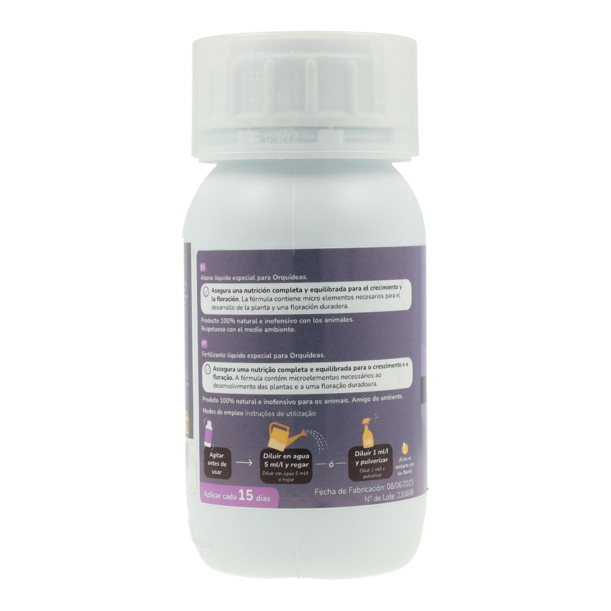 Abono Líquido Orquídeas Planeta Huerto 250 ml