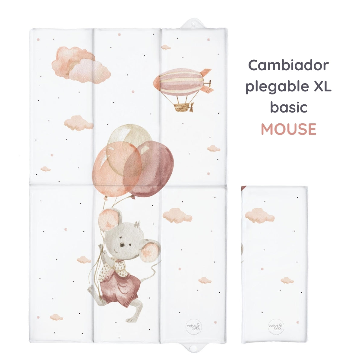 Cambiador Plegable Xl Basic Mouse_2
