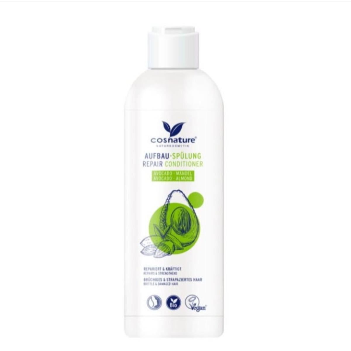 Acondicionador reparador almendras & aguacate BIO Cosnature 250 ml