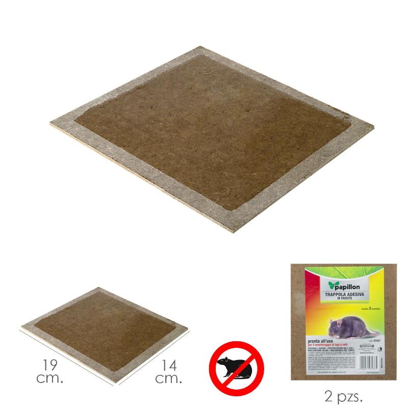 Trampa Ratones Adhesiva 19x14 Cm. 2 Unidades_1