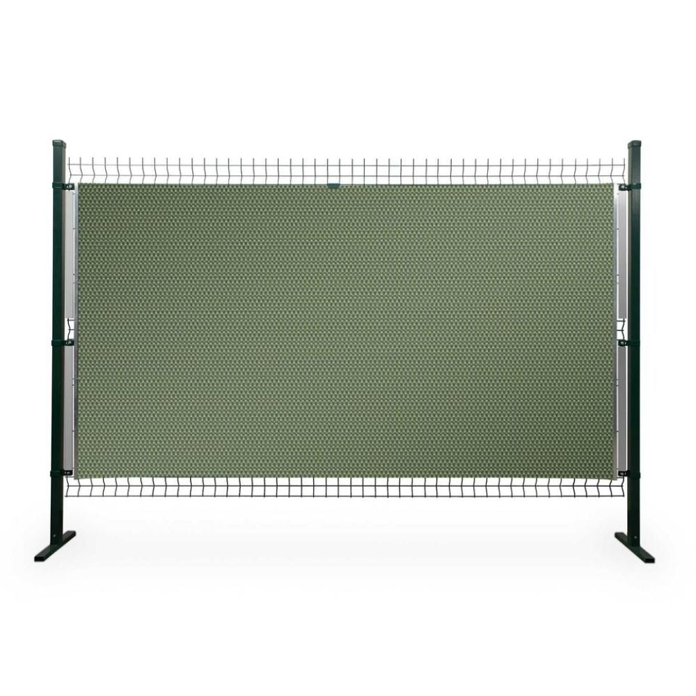 Rollo De Ratán Trenzado (verde) 90x300 Cm_0
