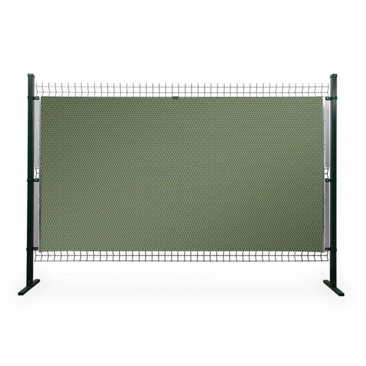 Rollo De Ratán Trenzado (verde) 90x300 Cm_0