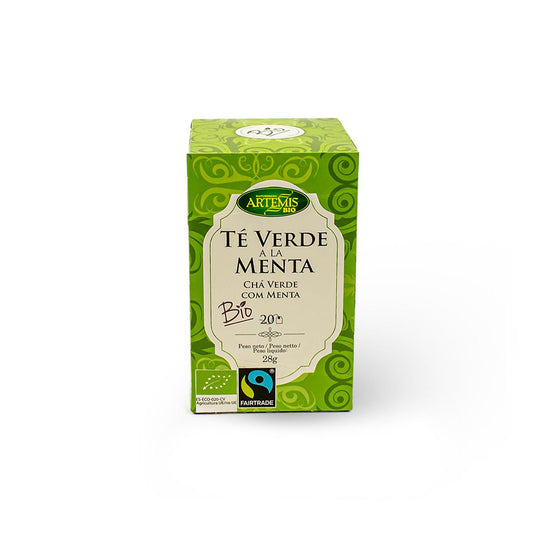 Té Verde a la Menta Eco 20 Filtros Artemisbio