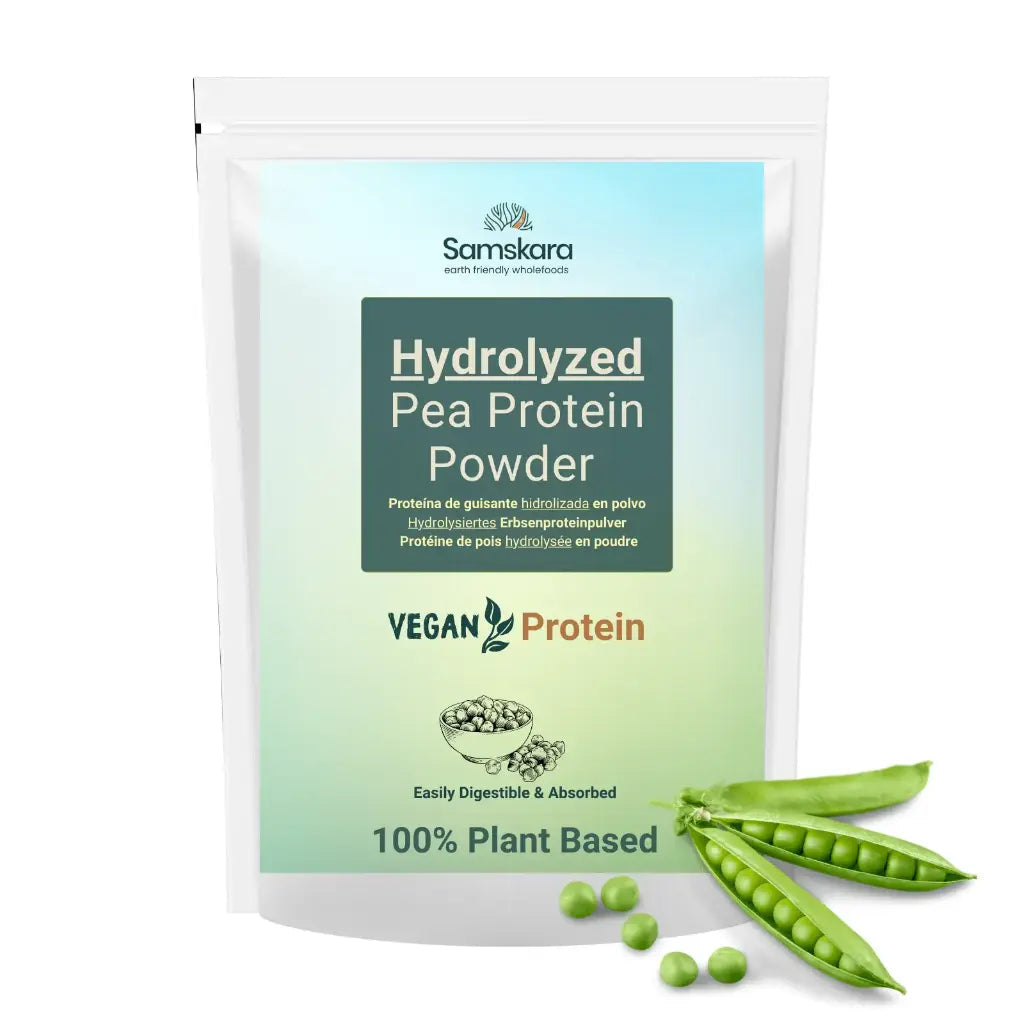 Proteína De Guisante Ultra Hidrolizada - 4kg (500g Envase Retail + 3,5kg Bolsa Granel De Recarga) | Proteína Vegetal_0