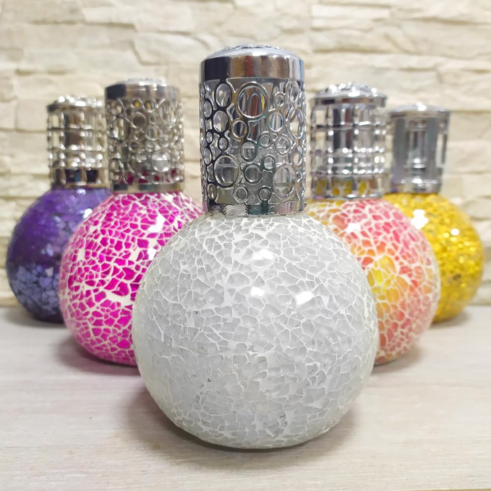 Lámpara Catalítica Mosaico Blanco (200ml) - Sanea El Ambiente Y Elimina Los Malos Olores E Impurezas Del Aire_3