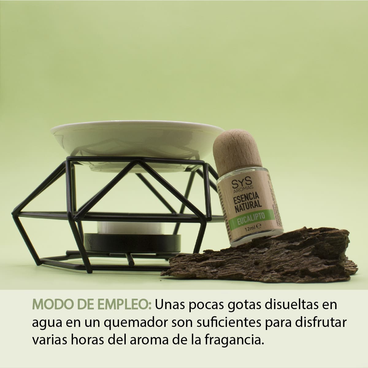 Esencia Natural Eucalipto SYS Aromas 12 ml | Aroma Herbal y Balsámico | Para Quemadores y Humidificadores_1