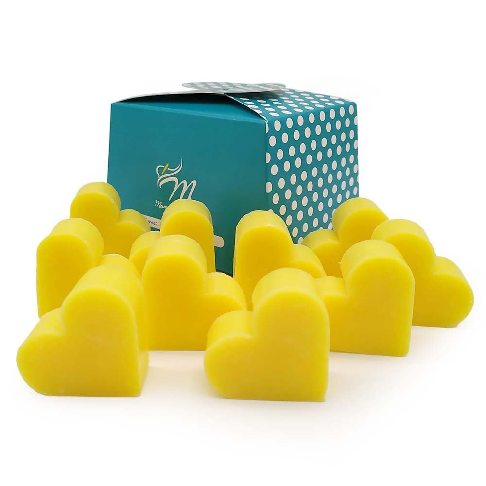 80 Jabones Aromáticos Con Forma De Corazón - Detalle Para Invitados De Eventos - Jabón Glicerina Con Aroma A Pomelo_3