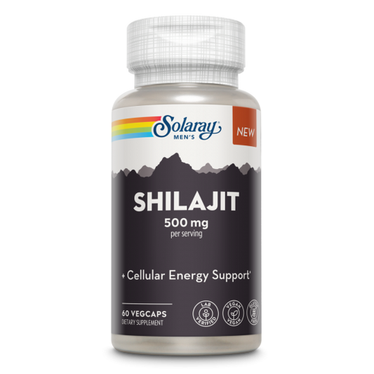 Super Shilajit Solaray  500 mg 60 vegcaps