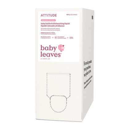Eco-recambio de lavavajillas y limpiabiberones Sin perfume Nature + technology 2 L