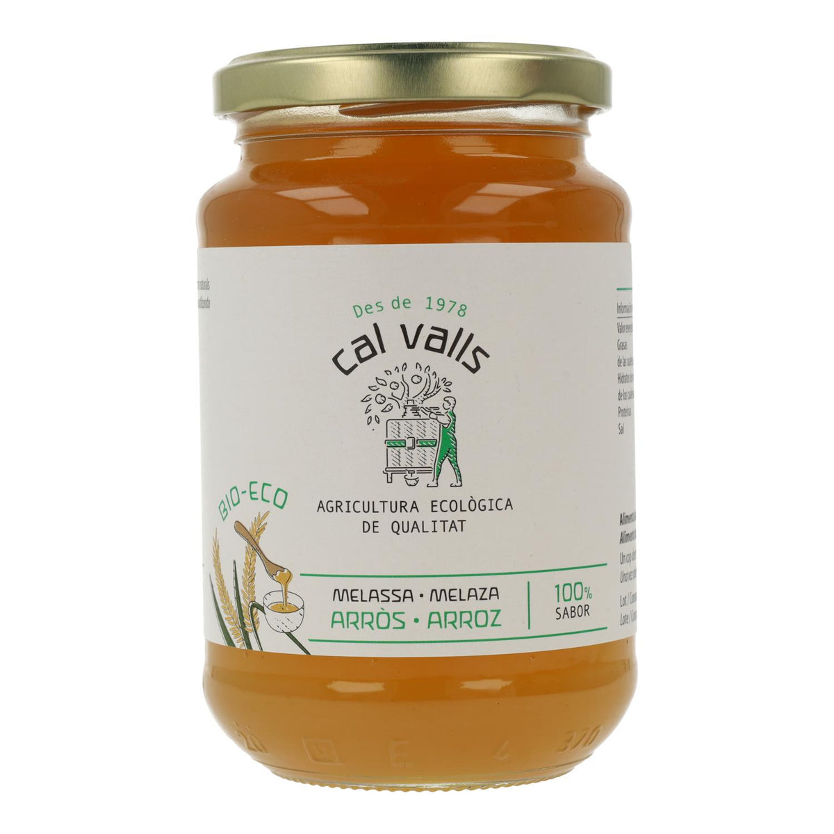 Melaza de arroz Cal Valls 450 g