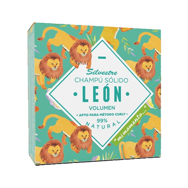 Champú Solido León Volumen 60gr Silvestre_0