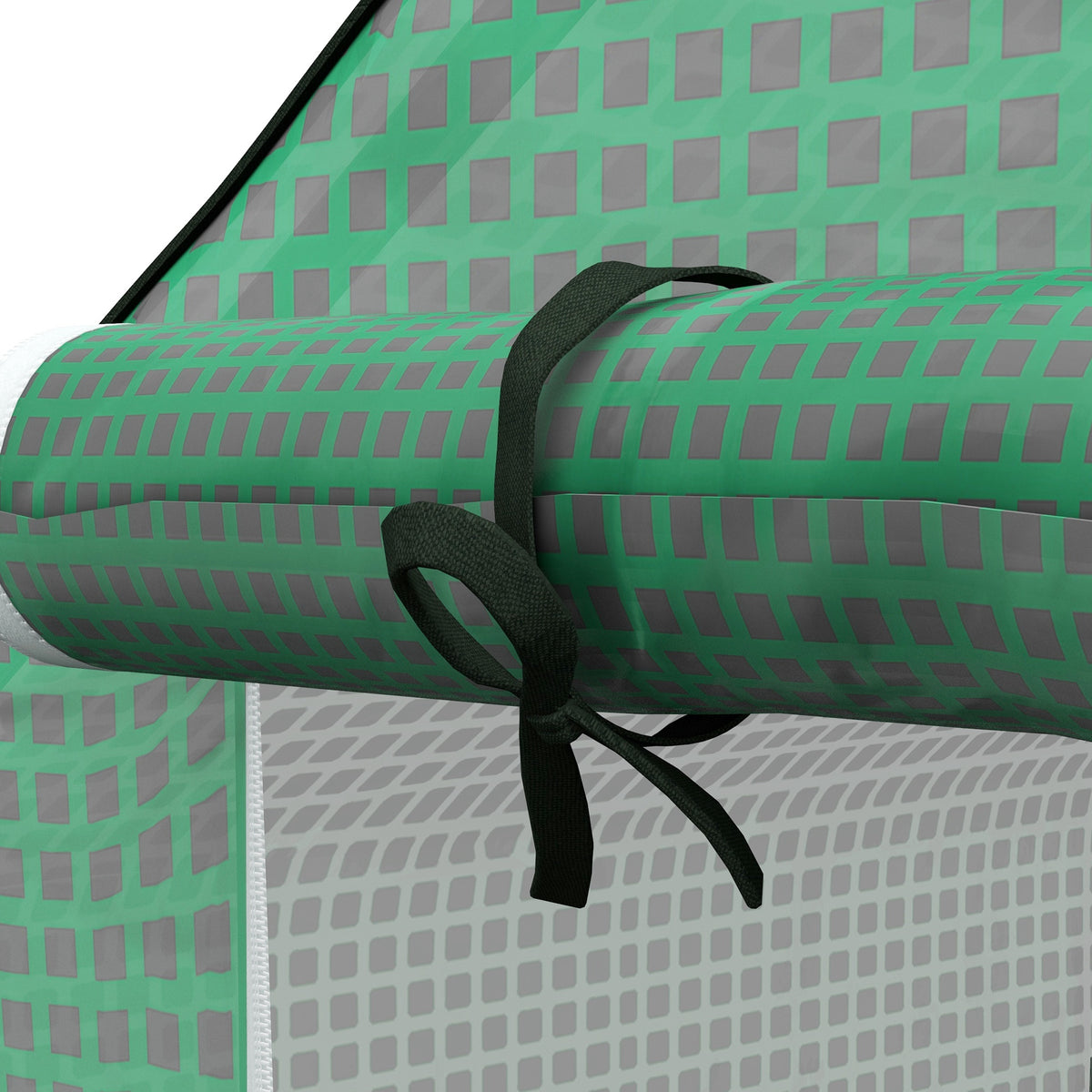 Cubierta De Invernadero Outsunny Pe Verde 140x143x190 Cm_3