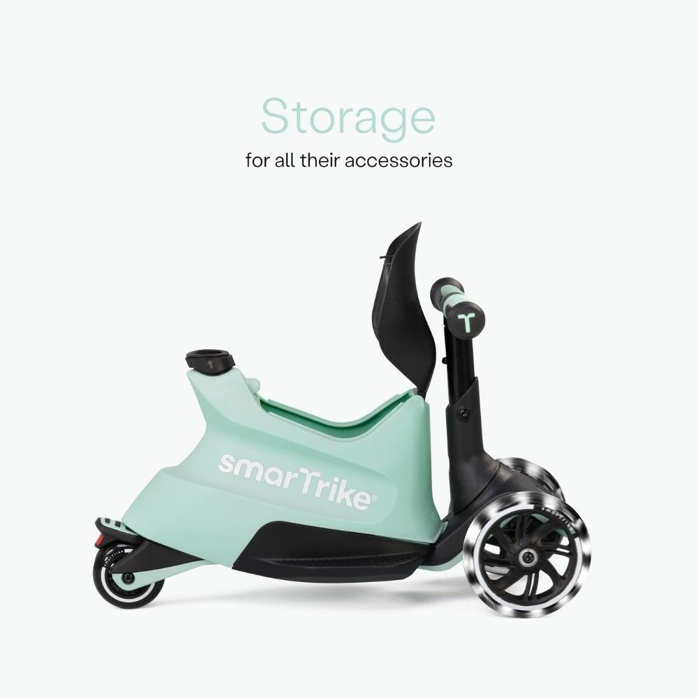 Correpasillos Patinete Evolutivo 5 En 1 Smartrike Xtend Scooter+ride On Soft Green_2