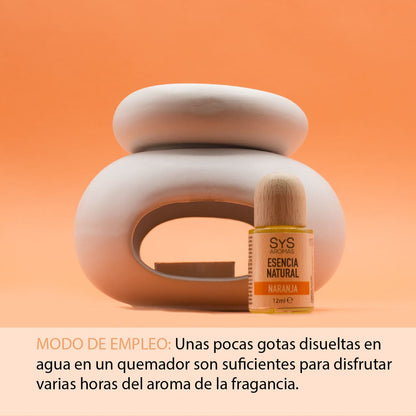 Esencia Natural Naranja SYS Aromas 12 ml | Aroma Cítrico y Frutal | Para Quemadores y Humidificadores_1