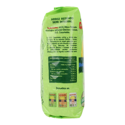 Arroz Semi Integral Calasparra Biocop 1Kg