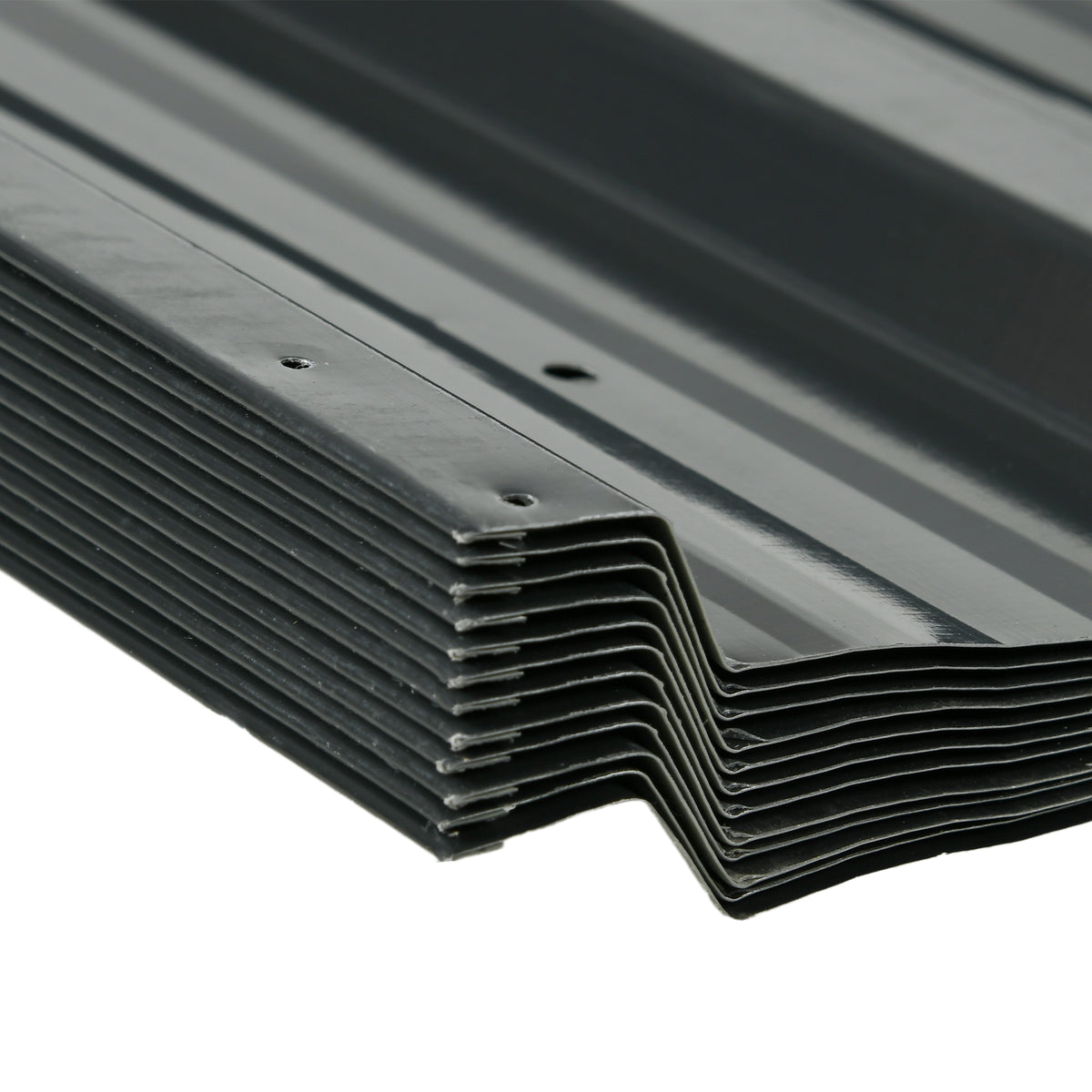 Paneles Acero Galvanizado Outsunny Acero Galvanizado Gris Oscuro 129x45 Cm_4