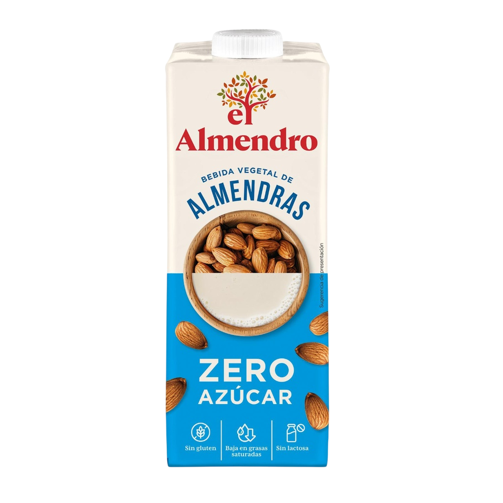 Pack 6x Bebida de Almendro Zero Azúcar El Almendro 1L