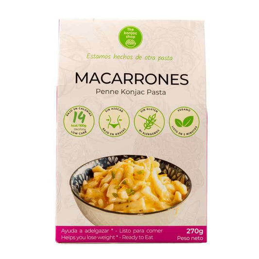 Macarrones konjac The Konjac Shop 270g