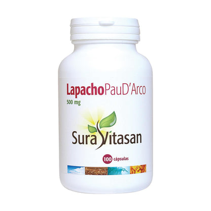 Lapacho Pau D'arco 500mg 100 Caps Sura Vitasan