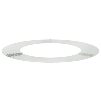 Adecuado Para Anillo De Árbol Plano Plateado Ø50/80 Cm_3