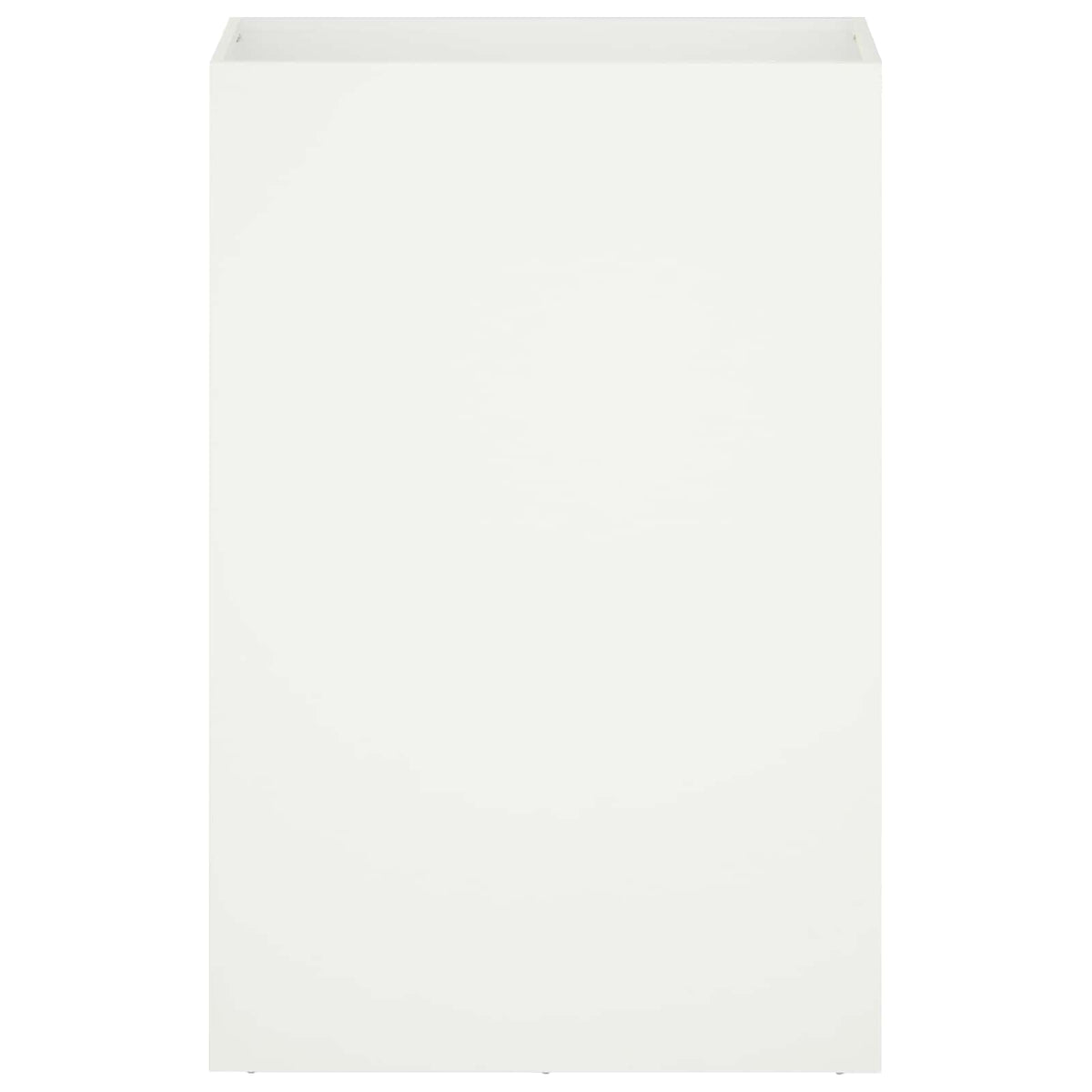 Macetero De Jardín 2 Uds. Blanco 40 X 30 X 75 Cm_3