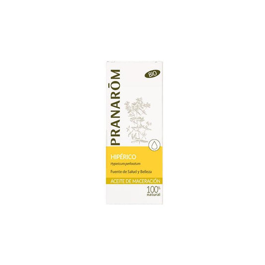 Aceite Vegetal Hipérico BIO Pranaróm  50 ml