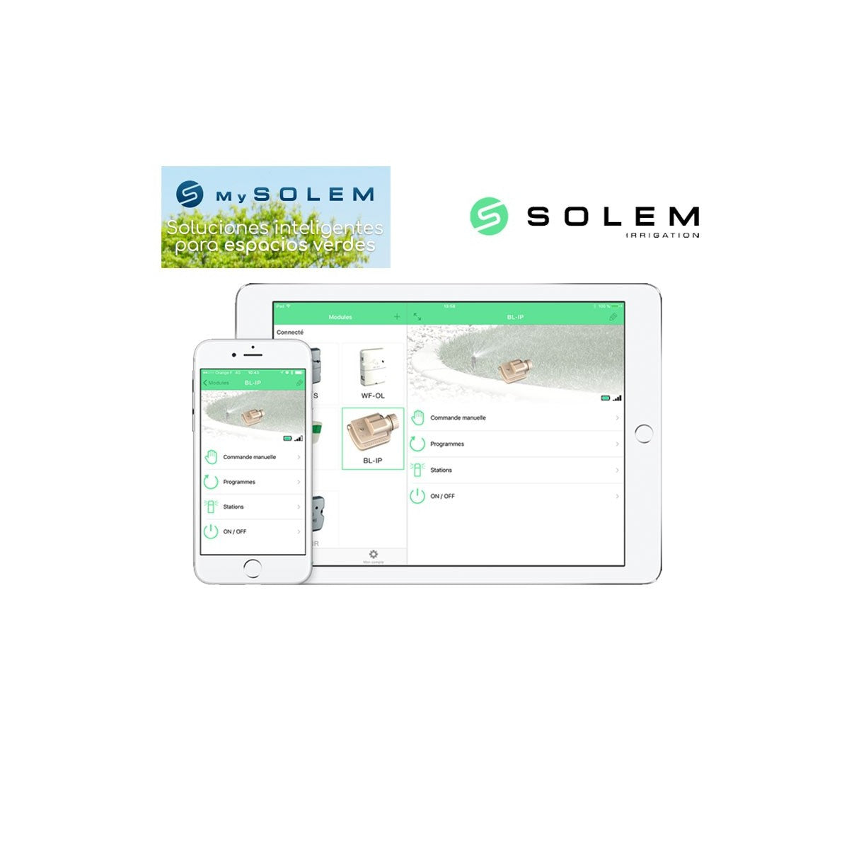 Programador Solem Smart-is 24v 9 Estaciones (wifi/bluetooth) - Riego Inteligente_2