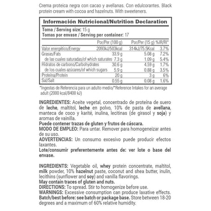 Protein Cream (crema Proteica) - 200g - Crema De Chocolate Y Avellanas - Deliciosa Crema De Proteína - Masmusculo_4