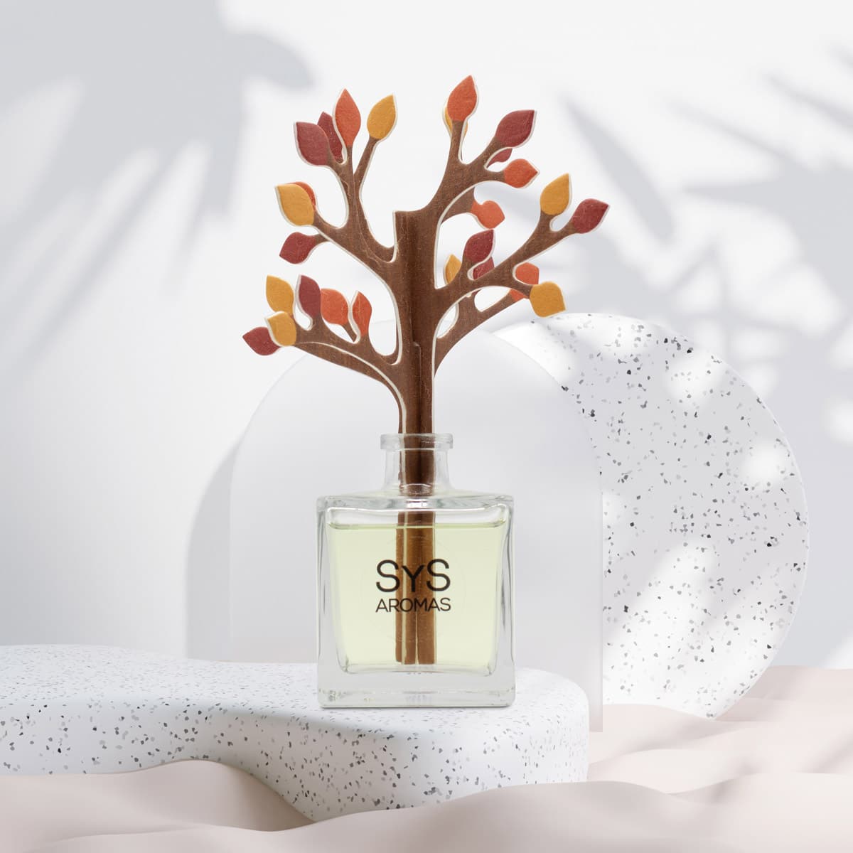 Ambientador Difusor Árbol Aloe Vera-Bambú Deco Diffuser SYS Aromas 90 ml | Fresco y Herbal | Relajante_0