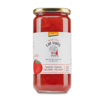 Tomate entero pelado ECO Cal Valls 660 g