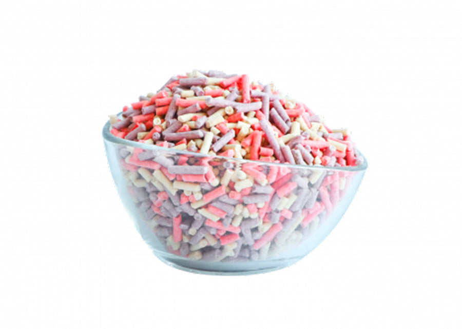 Pack 6 Kit Cat Arena Eco Nova Clump - Confetti 7 L Arena para gatos - Mezcla de Original, Fresa y Lavanda