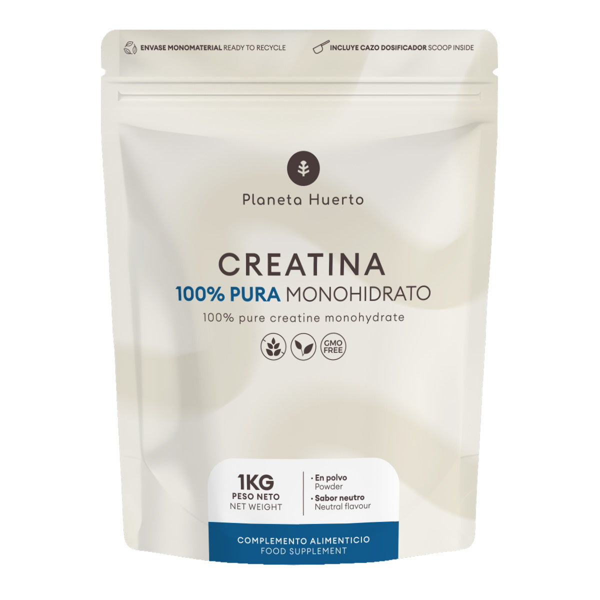Creatina Monohidrato Planeta Huerto 1 kg