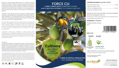 Cultivers Abono Fertilizante Con Efecto Fungicida De Cobre 250 Ml Ecológico Que Mejora El Sistema De Defensa De La…_2