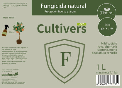 Cultivers Fungicida Ecológico 500 Ml Para Plantas De Exterior E Interior. Preventivo Y Curativo. Eliminación De…_1