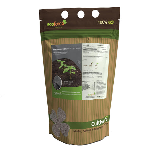 Cultivers Harina De Roca 1 Kg Mineral Fertilizante De Basalto | Silicio 46% Hierro 12% Calcio 11% Y Magnesio 9%…_0