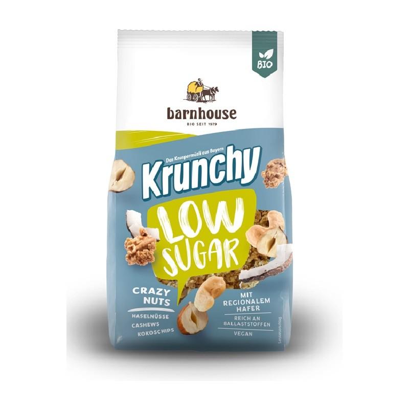 Muesli Krunchy de Avena con Frutos Secos bajo en azúcar Barnhouse 375 g