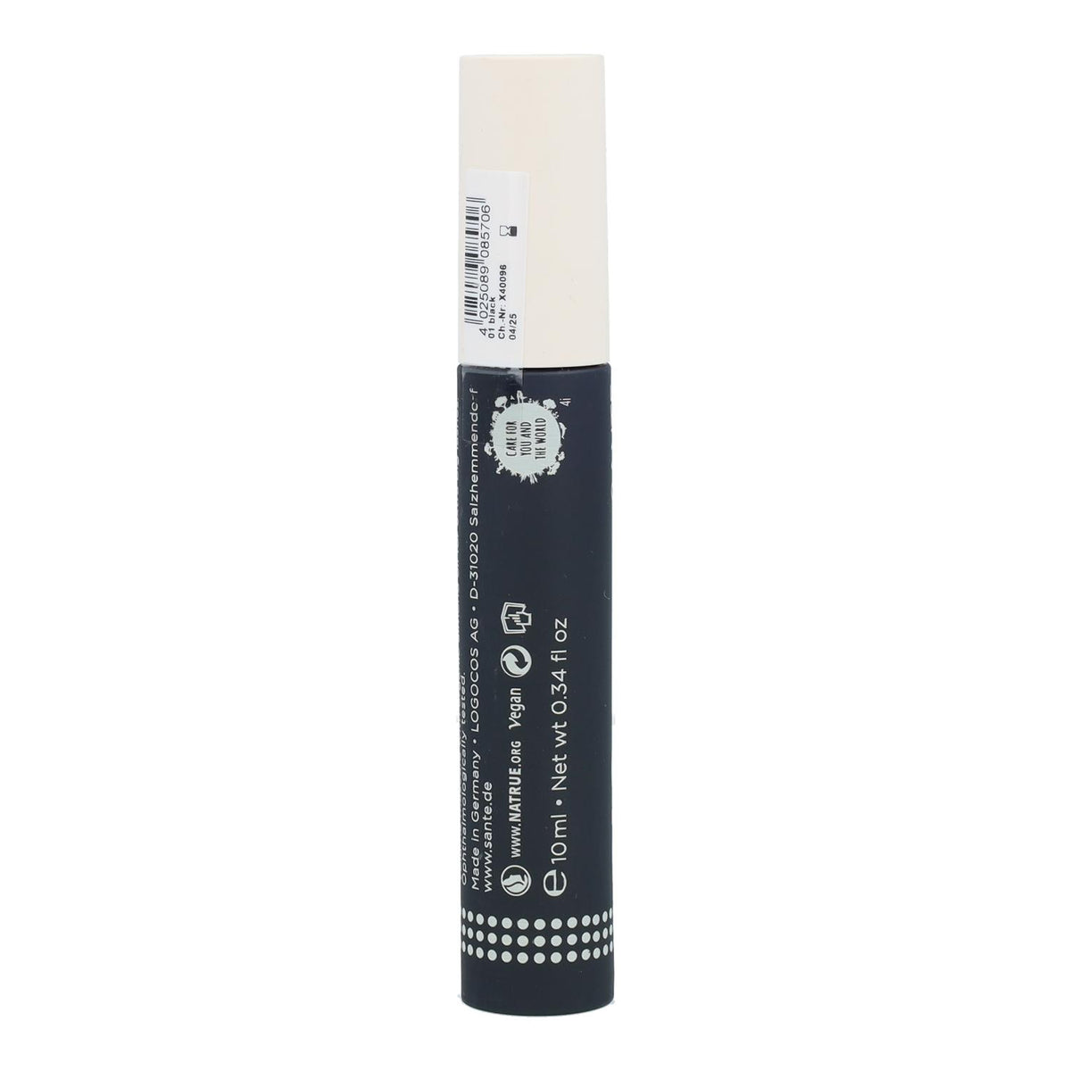 Máscara Pestañas Grandes 01 Black Sante 10 ml