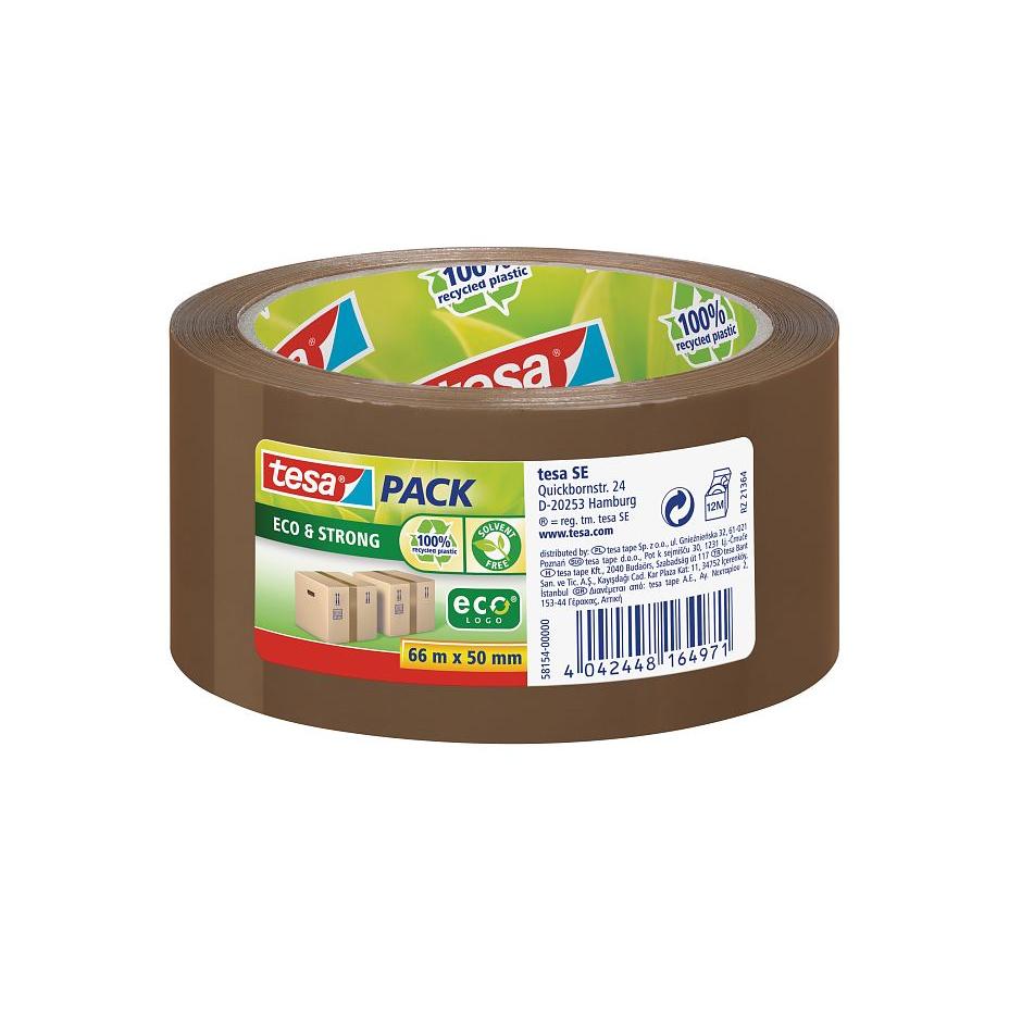 Cinta adhesiva Esco & Strong 100% plástico reciclado Tesa