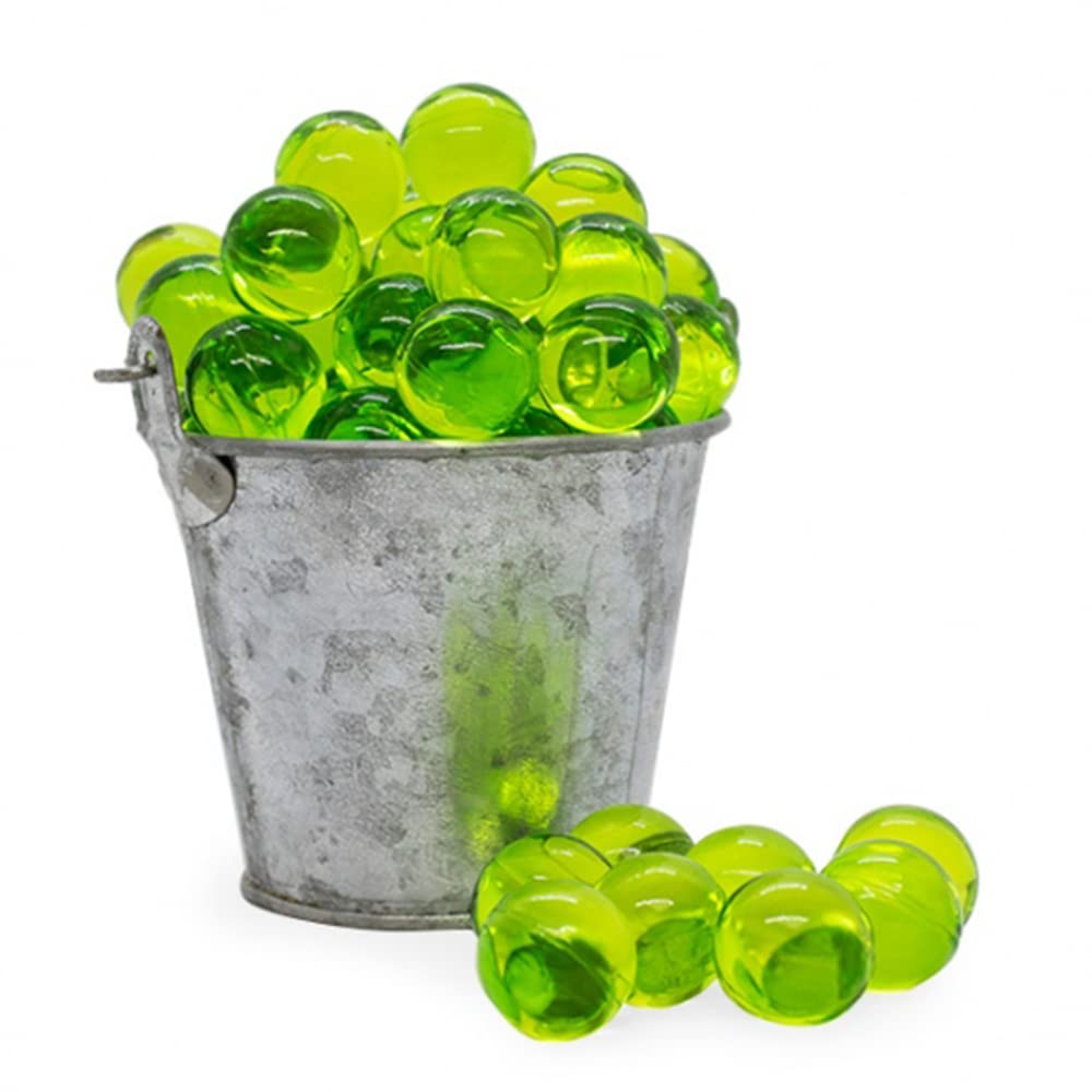 Pack Regalo 12 Perlas De Baño En Forma De Bola - Con Aceite De Soja - Hidrata, Suaviza Y Perfuma La Piel - Aroma Manzana_2